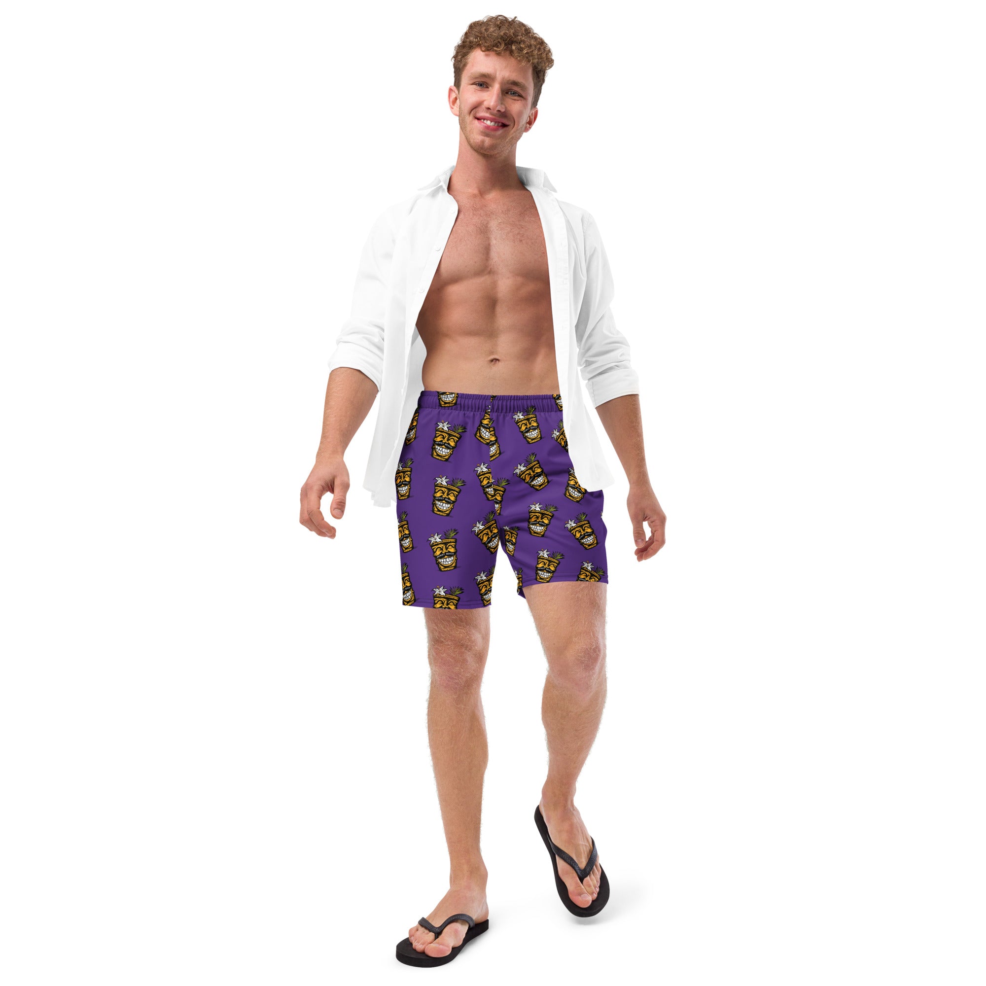 Stache Crawl Men's swim trunks