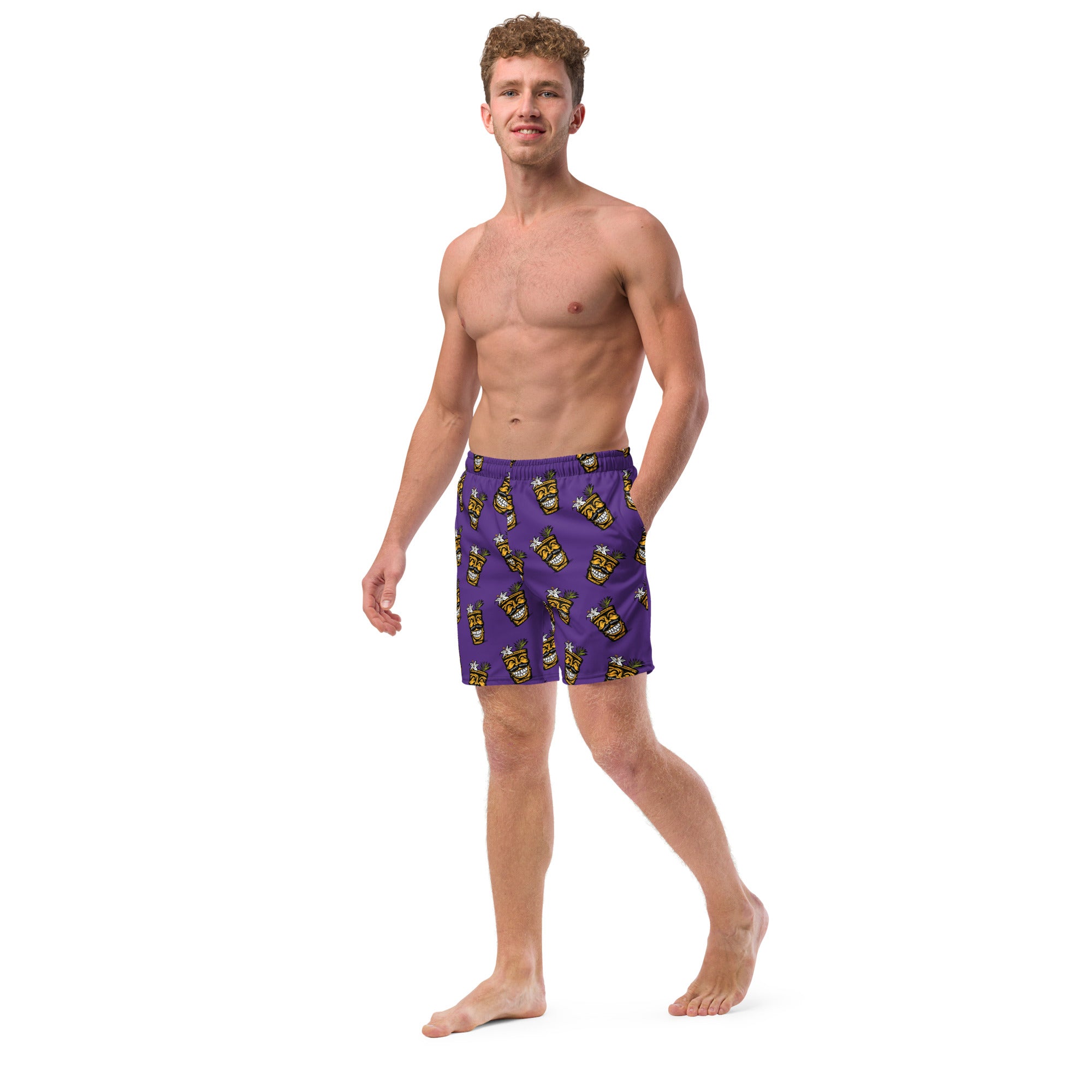 Stache Crawl Men's swim trunks