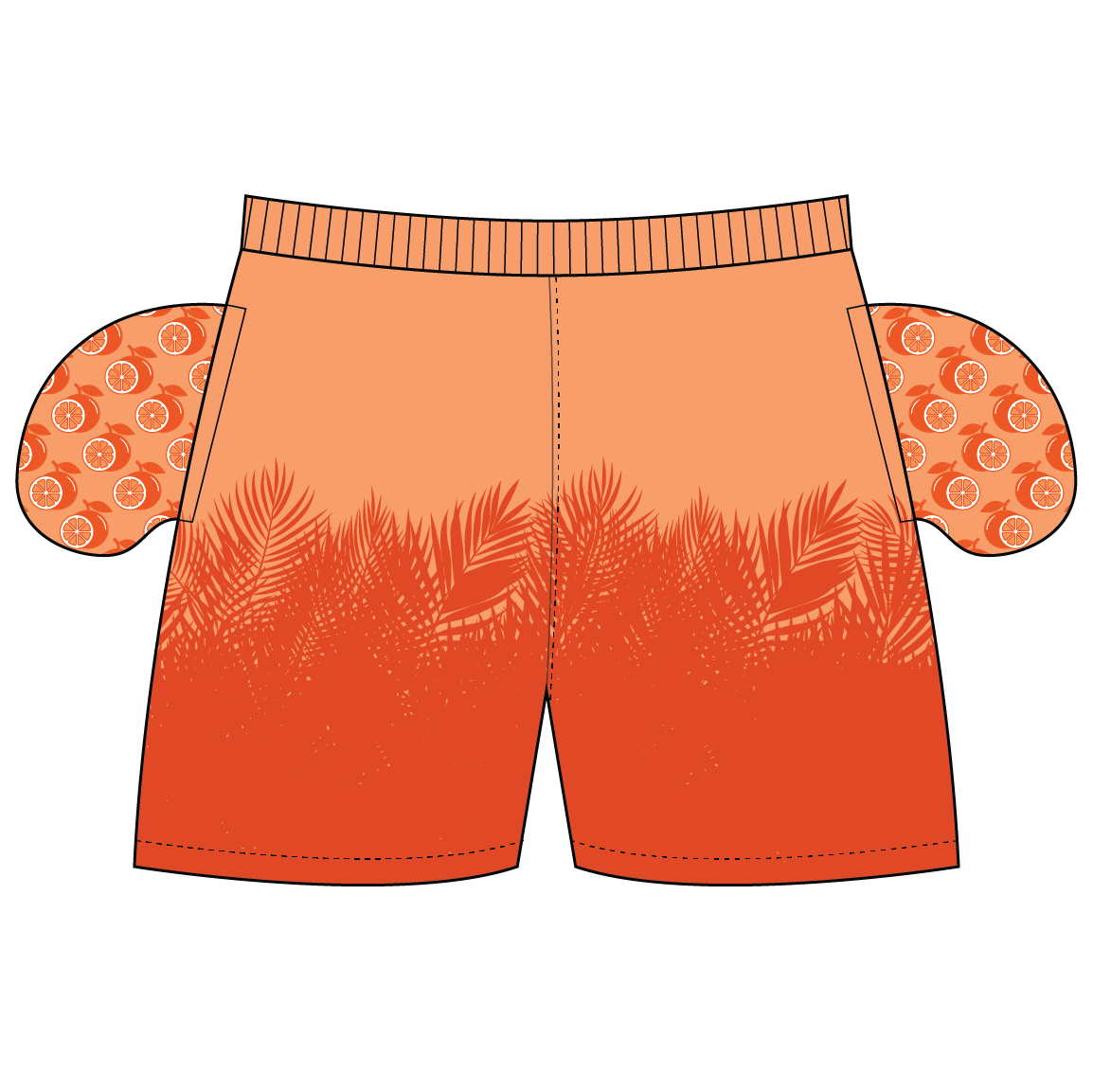 Tangerine SUNBOY Trunks