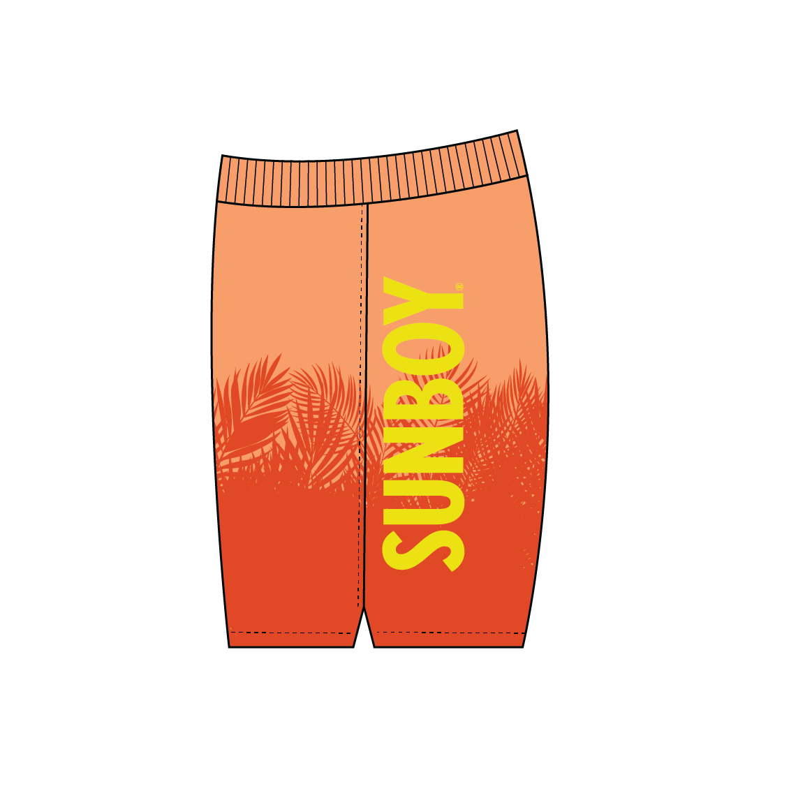 Tangerine SUNBOY Trunks